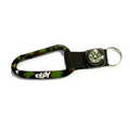 Camouflage Green Carabiner with Compass